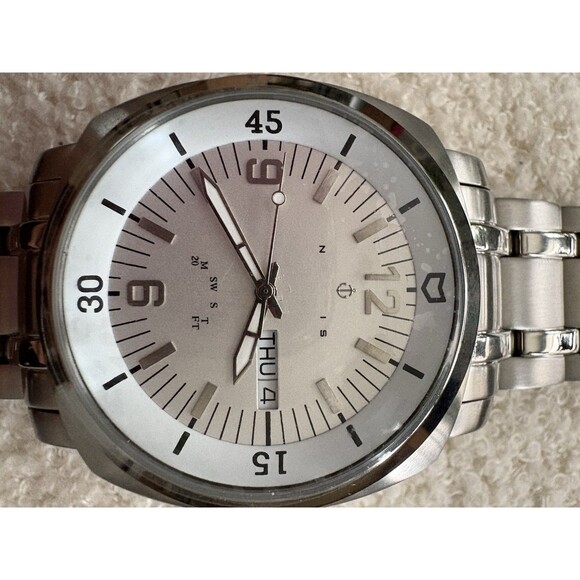 Nautis Stealth 200 White White Dial Stainless Steel 45 mm Swiss Quartz GL2087-D - Picture 2 of 8